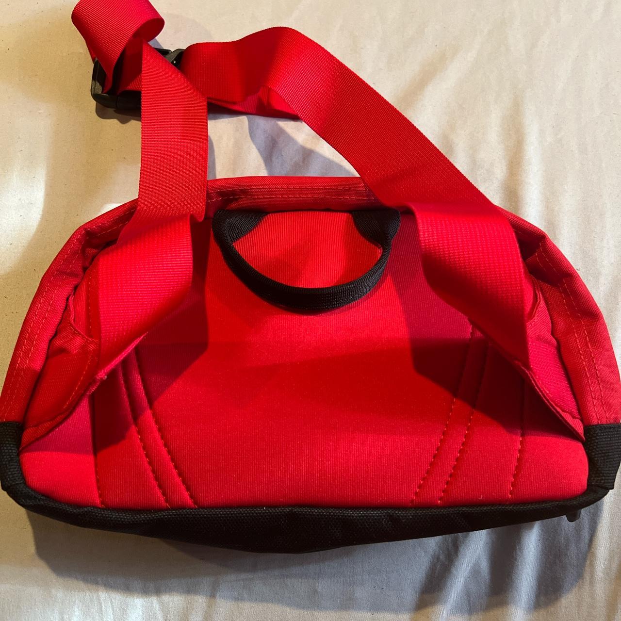 The North Face Men's Red and Black Bag (4)
