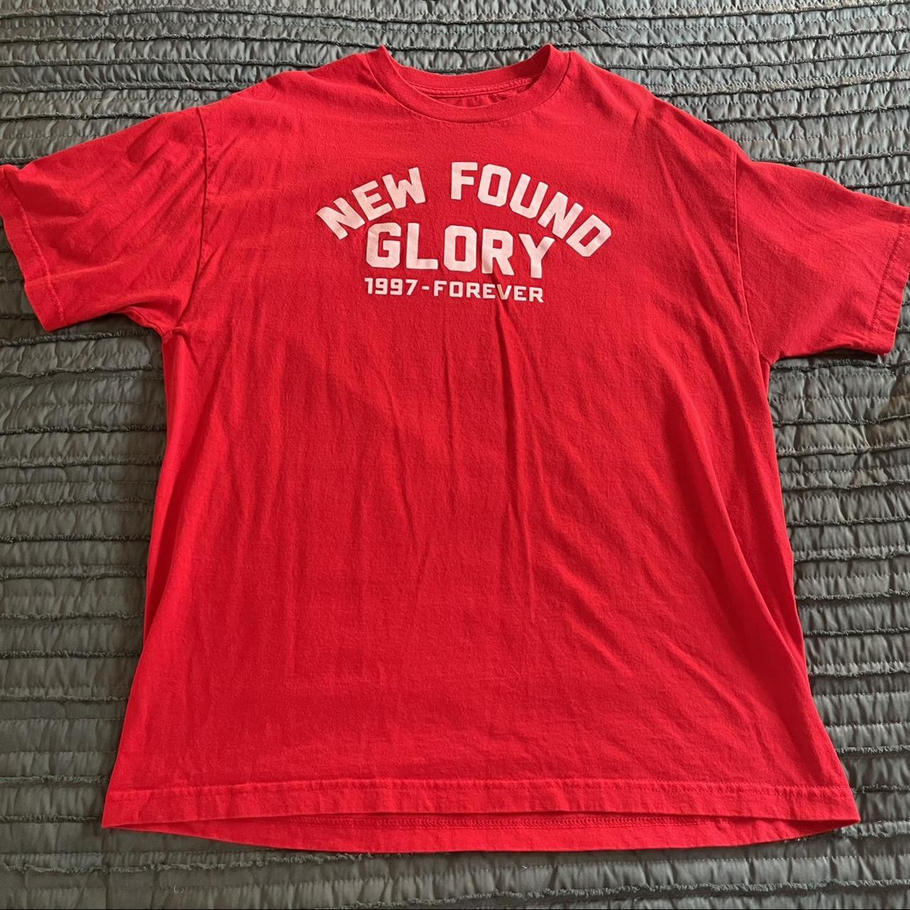 トップス NEW FOUND GLORY 20th anniversary T New Found Glory vintage 20 year anniversary tee New | Depop