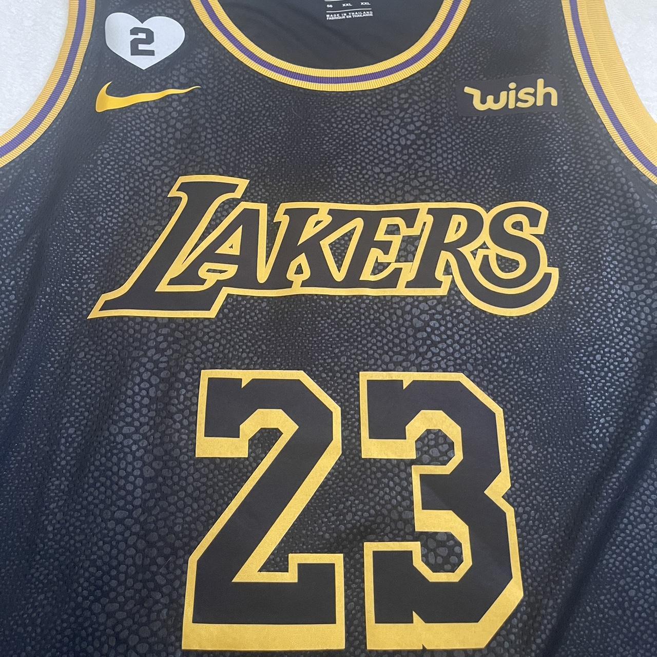 LEBRON JAMES LAKERS SWINGMAN JERSEY NIKE WISH - Depop