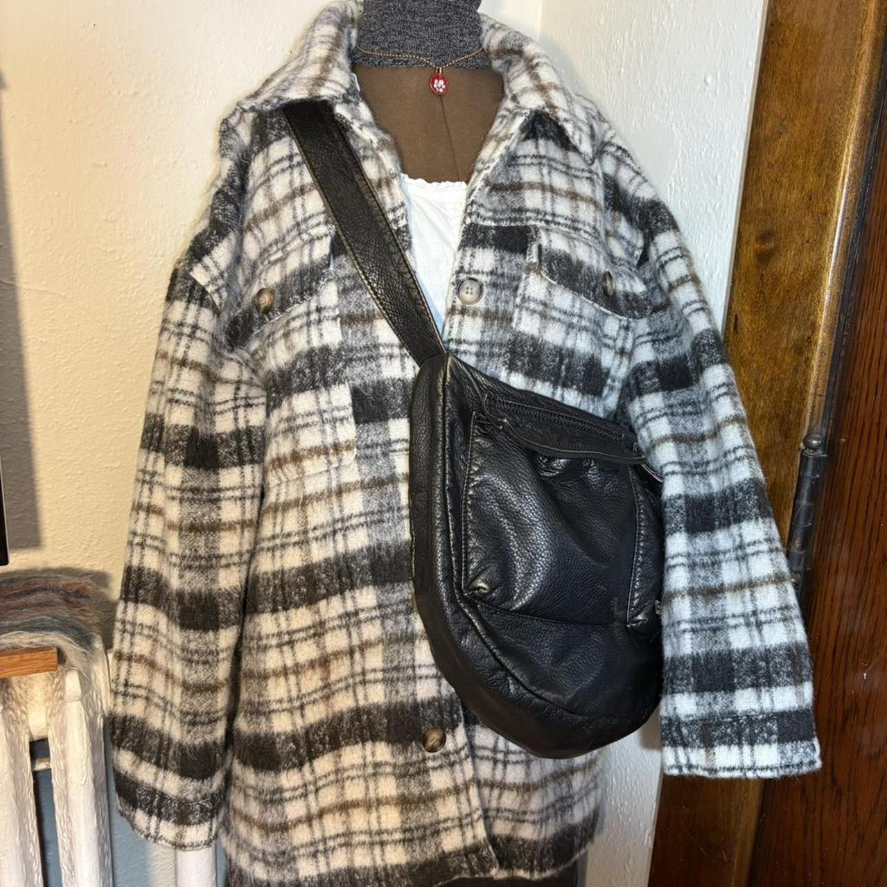 Universal Thread Women's Shacket Jacket - Grey/Bl… - image 4