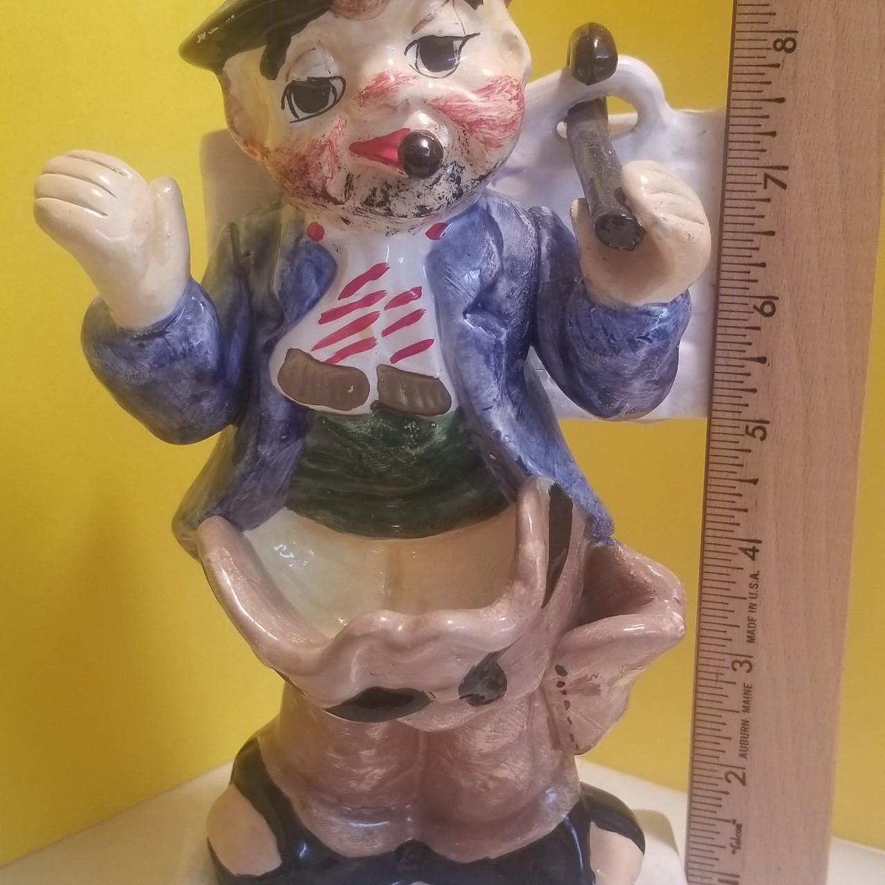 Lot Detail - 50'S BROOKLYN DODGERS MASCOT COOKIE JAR