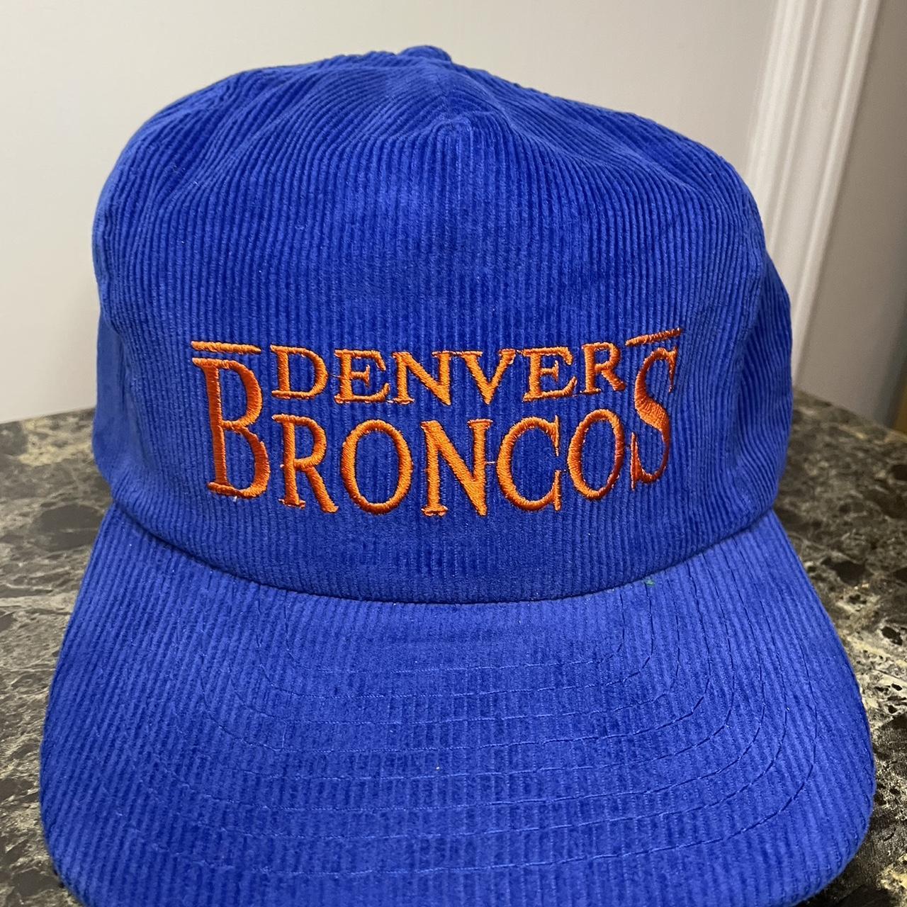 corduroy broncos hat