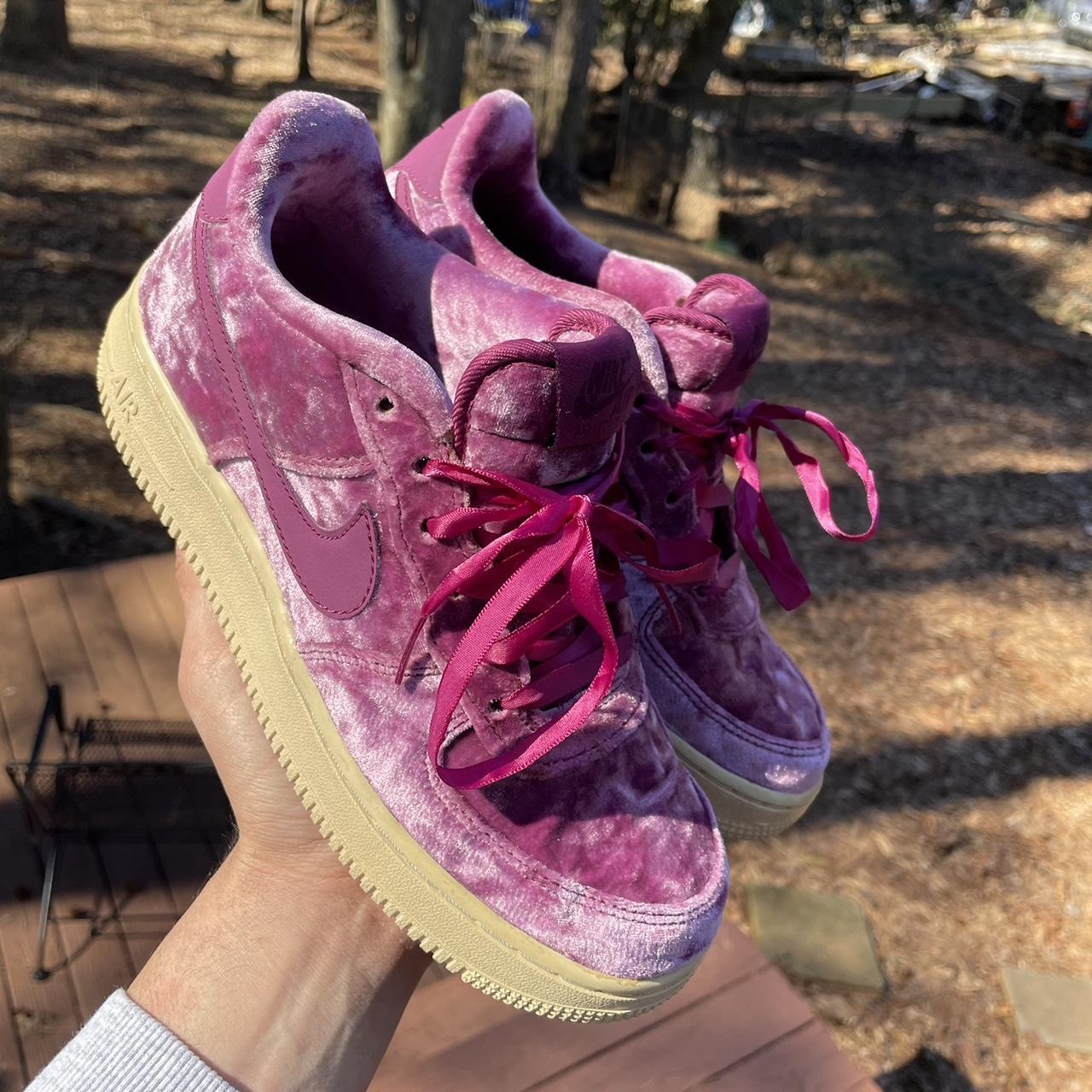 Crushed velvet air hot sale force 1