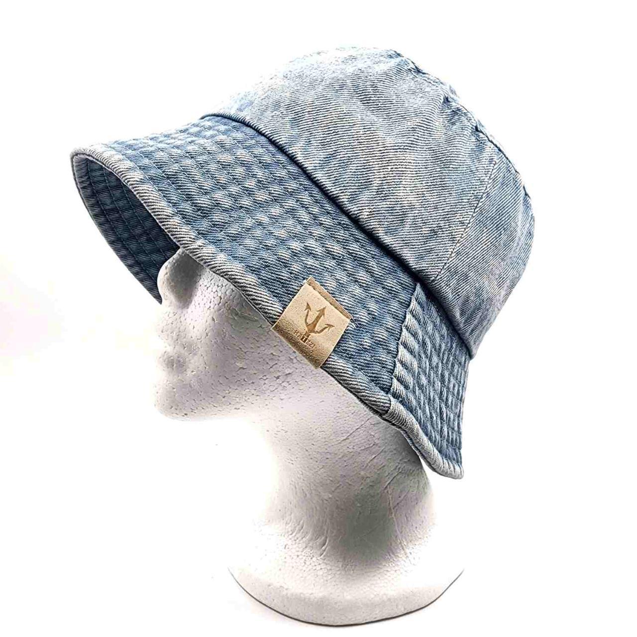 LOUIS VUITTON DENIM MONOGRAM BUCKET HAT - Depop