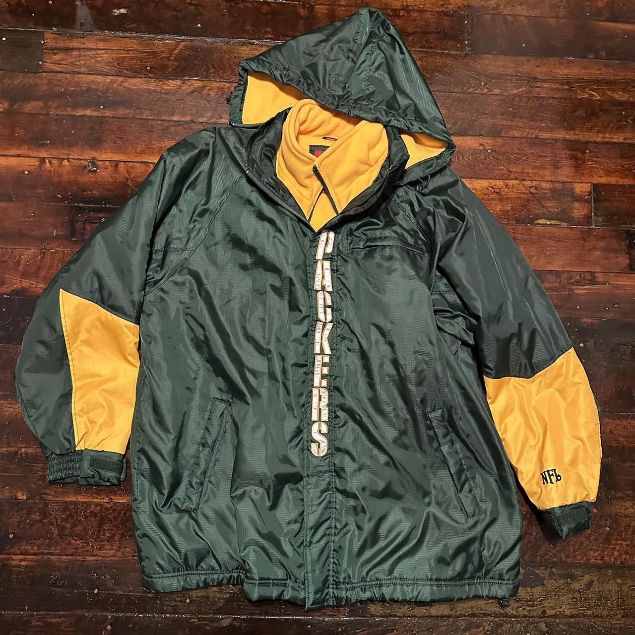 Vintage Green Bay Packers Raincoat 