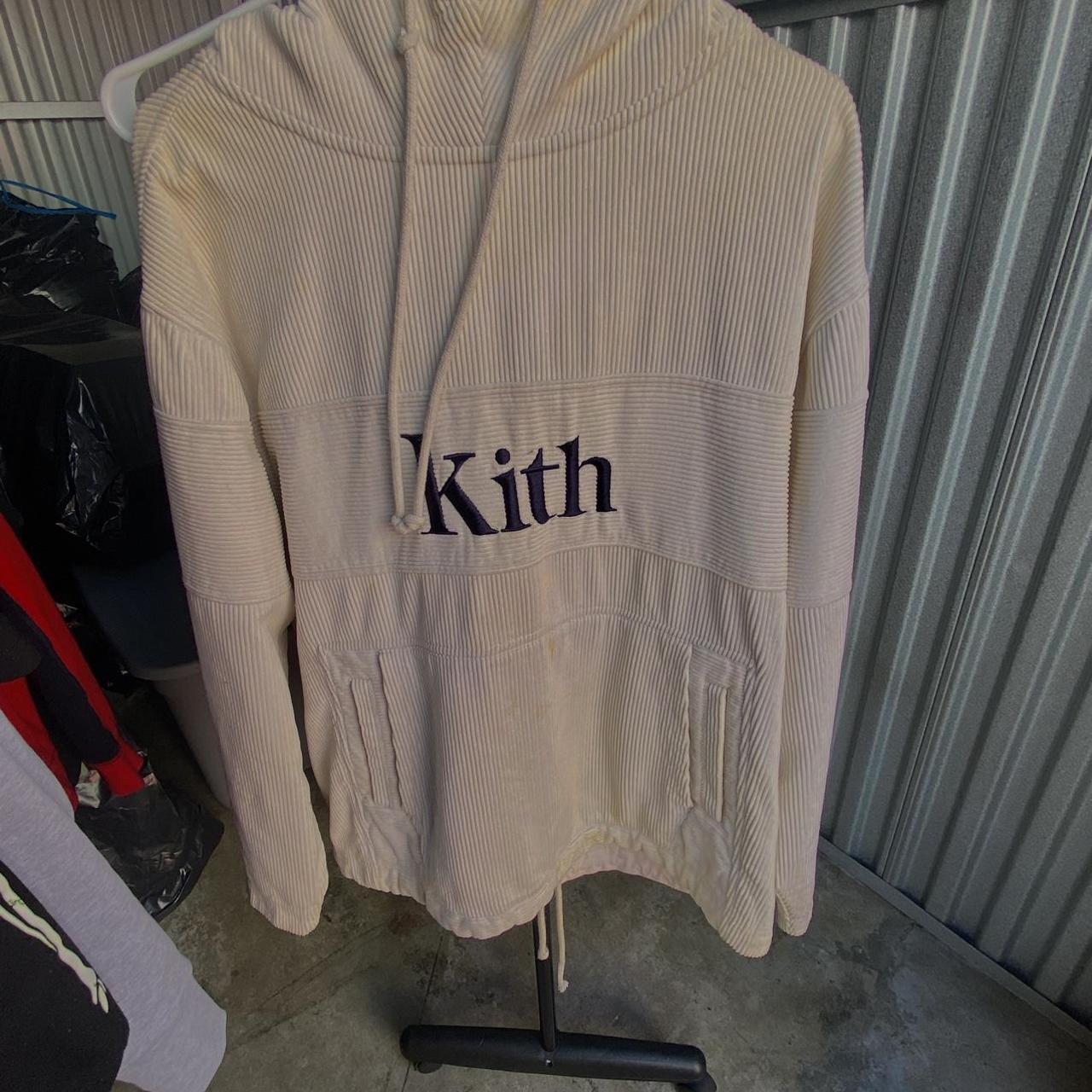 Kith Men's Cream Jumper Depop