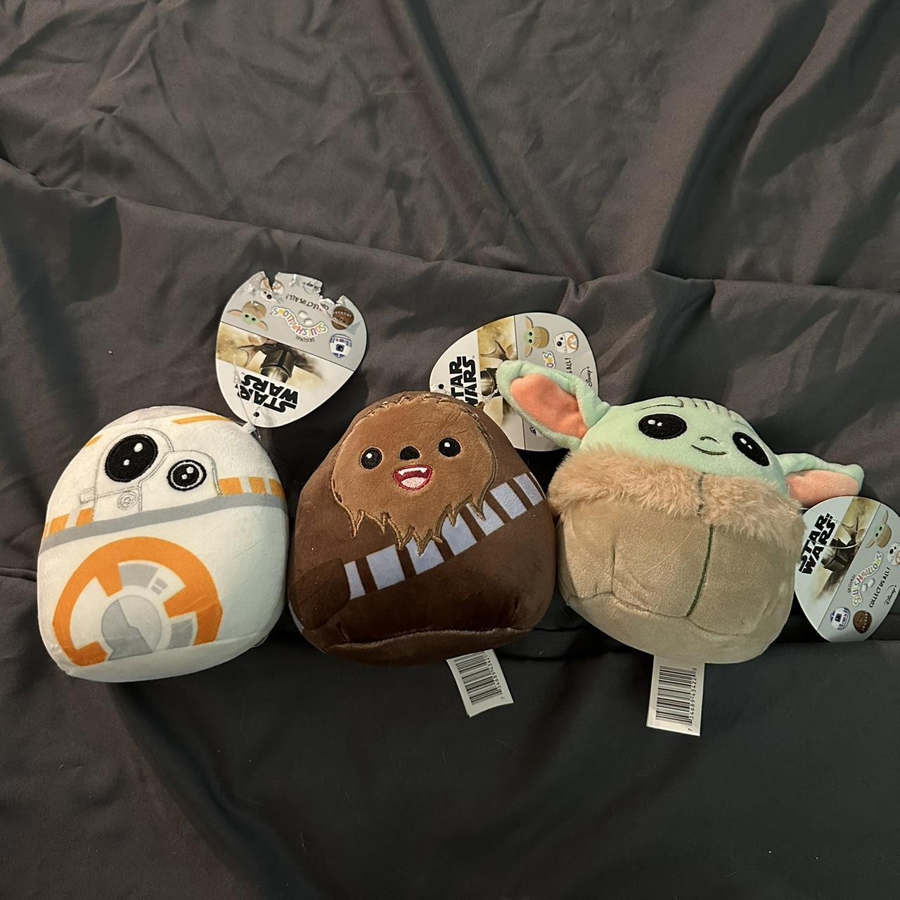 5” Star Wars Squishmallows. 3/4 of the bunch. 2 tags... Depop