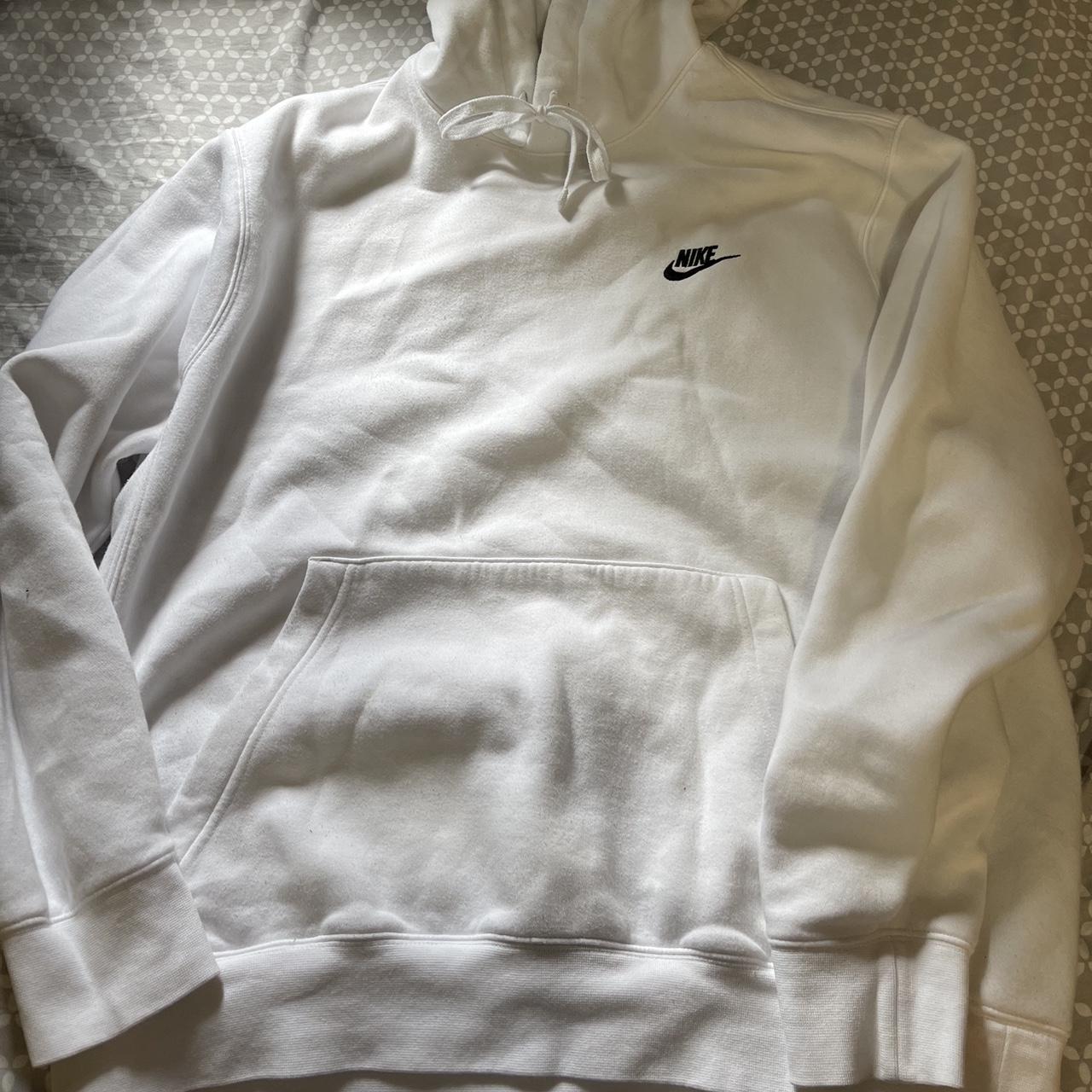 nike hoodie with white strings