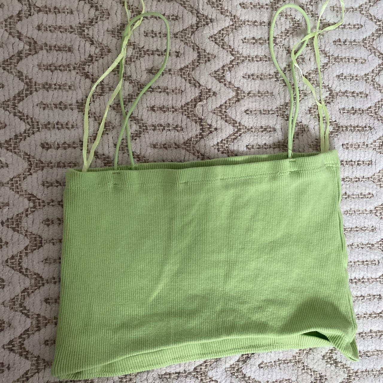 zara cropped cami bought for 10 size m dm for... Depop