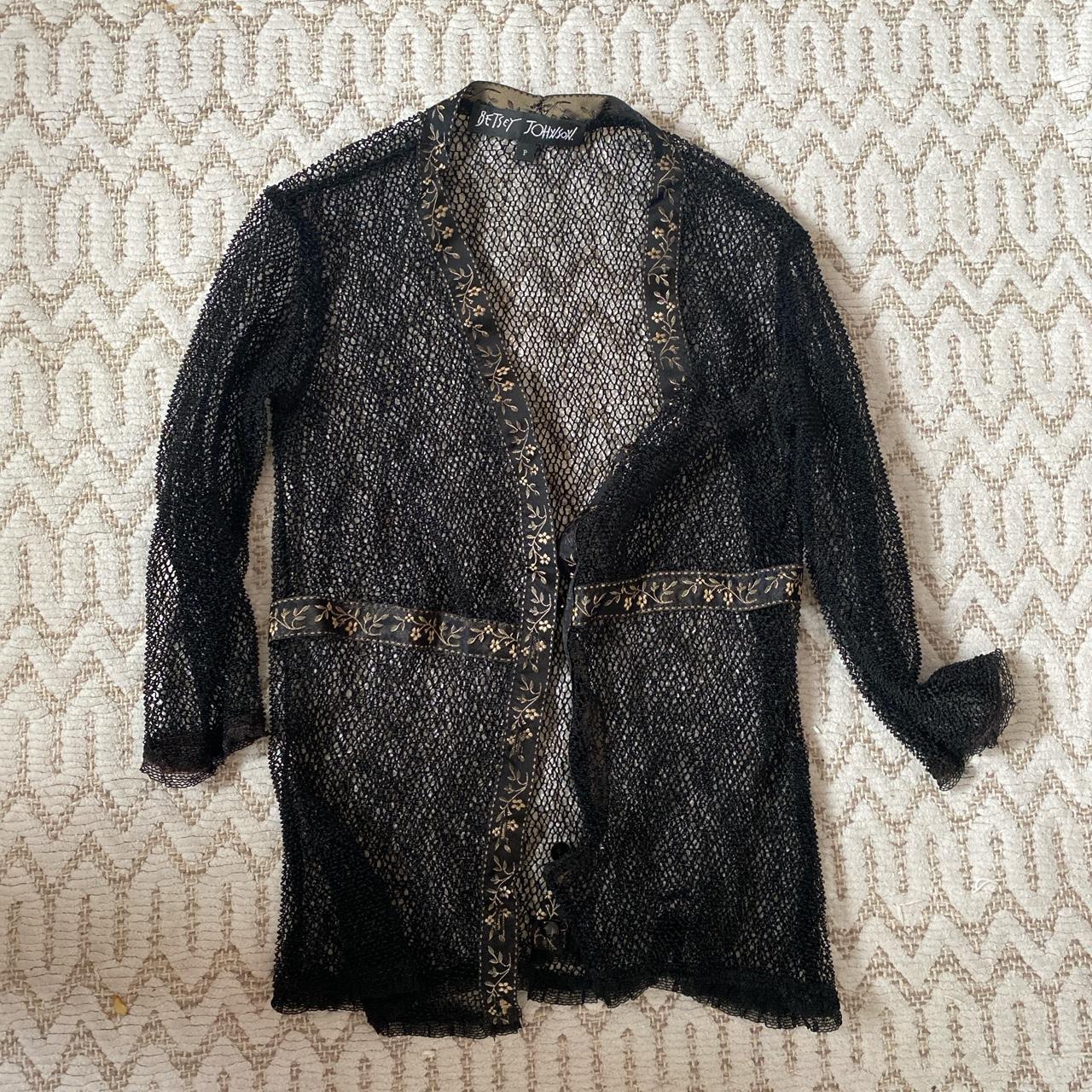 betsy johnson knit cardigan - super rare piece -... - Depop