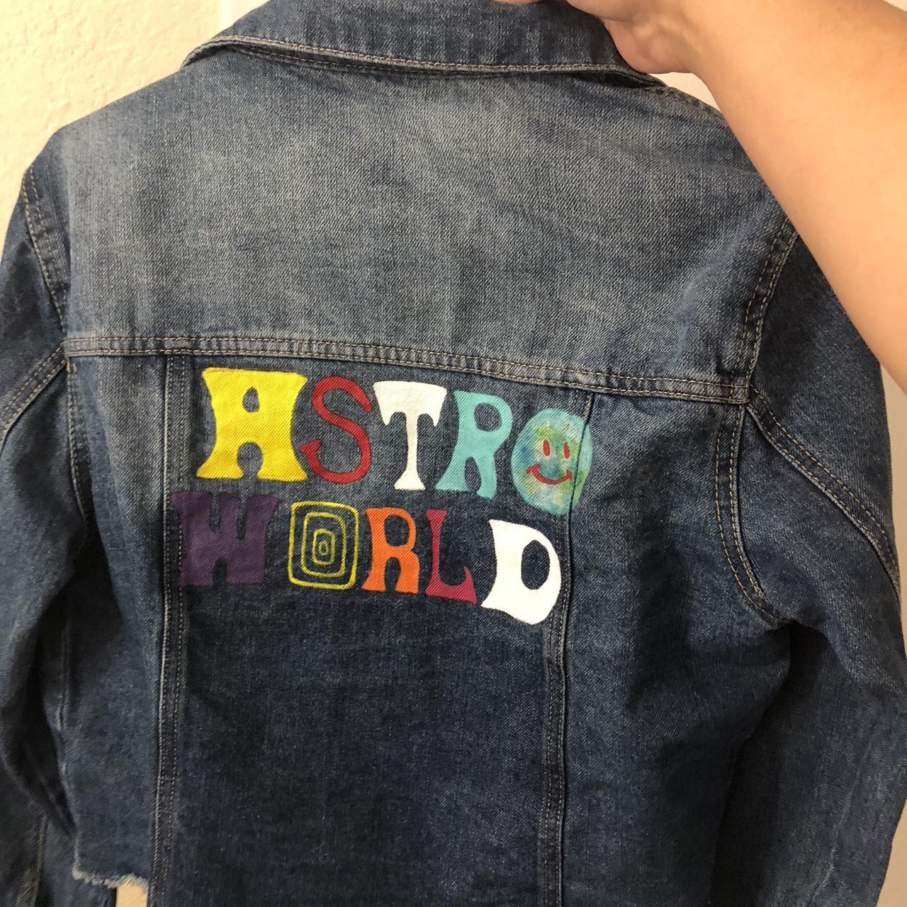 Astroworld sales denim jacket