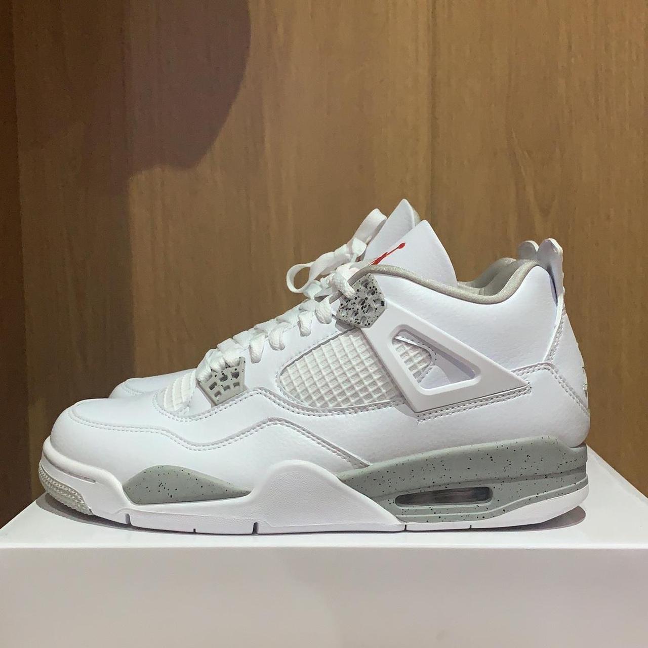 Jordan 4 Retro White Oreos Worn only a couple... - Depop