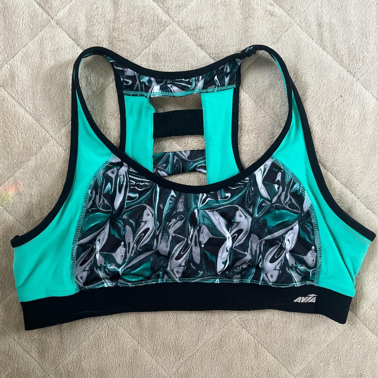 Avia bra top!! size m worn once, no flaws, in great - Depop
