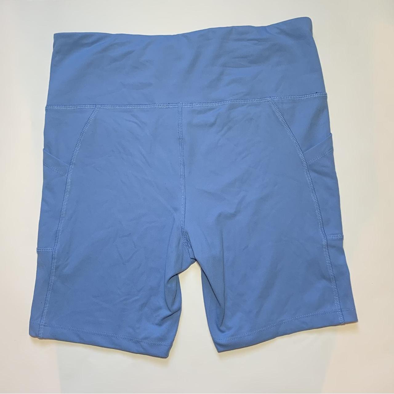 Oasis Women's Blue Shorts Depop