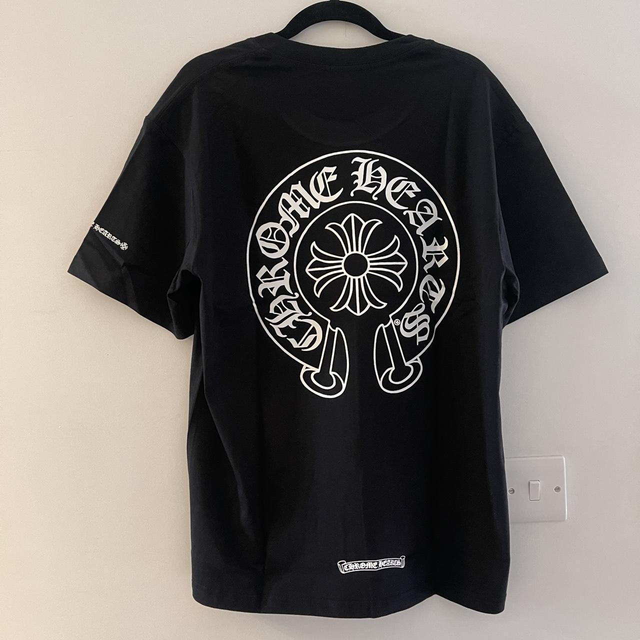 CHROME HEARTS Logo T-shirt • BRAND NEW condition •... - Depop