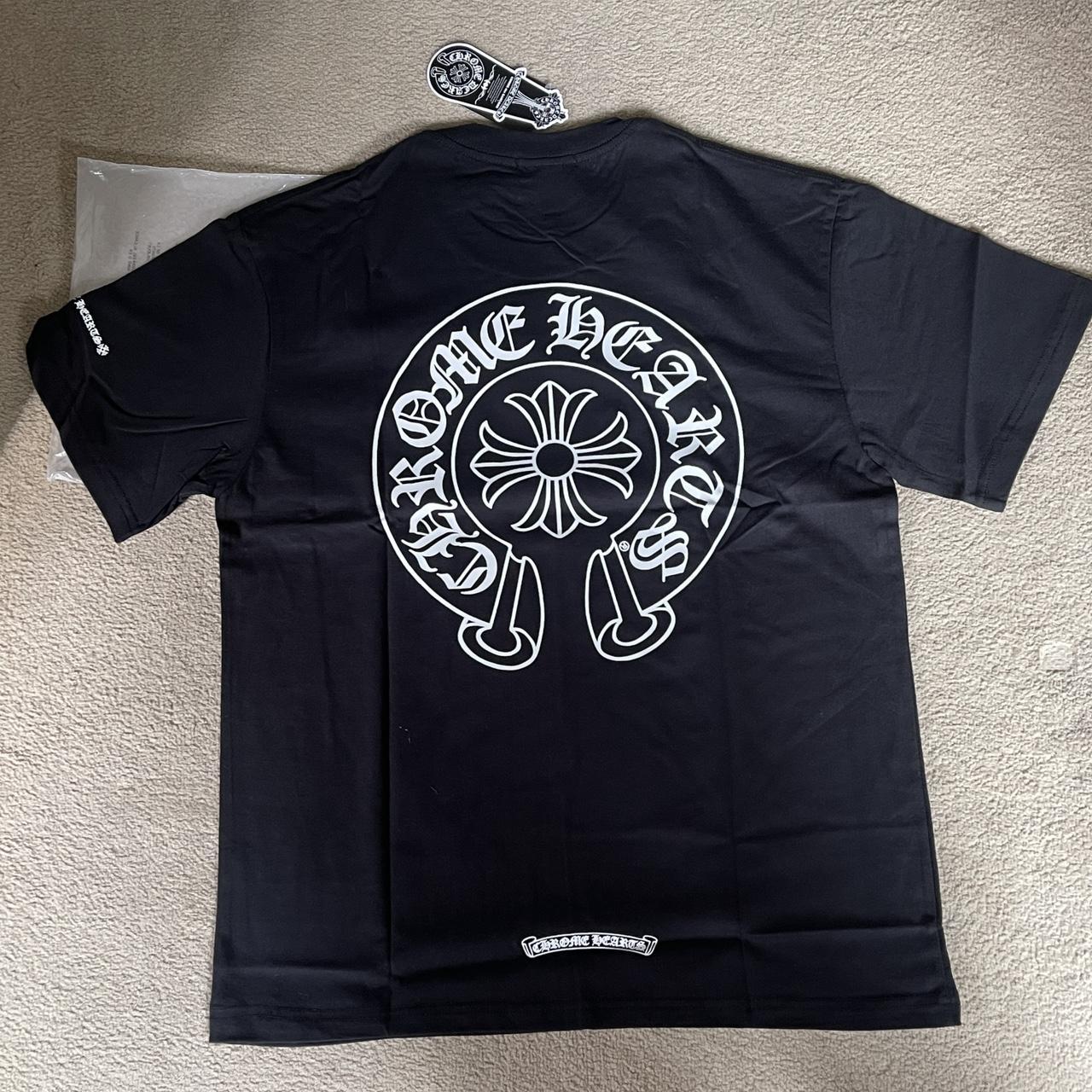 CHROME HEARTS Logo T-shirt • BRAND NEW condition •... - Depop