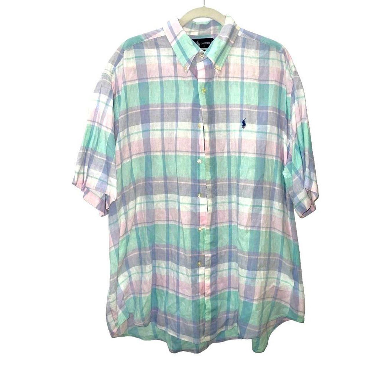 Vintage store 80's Polo Ralph Lauren Plaid XXL