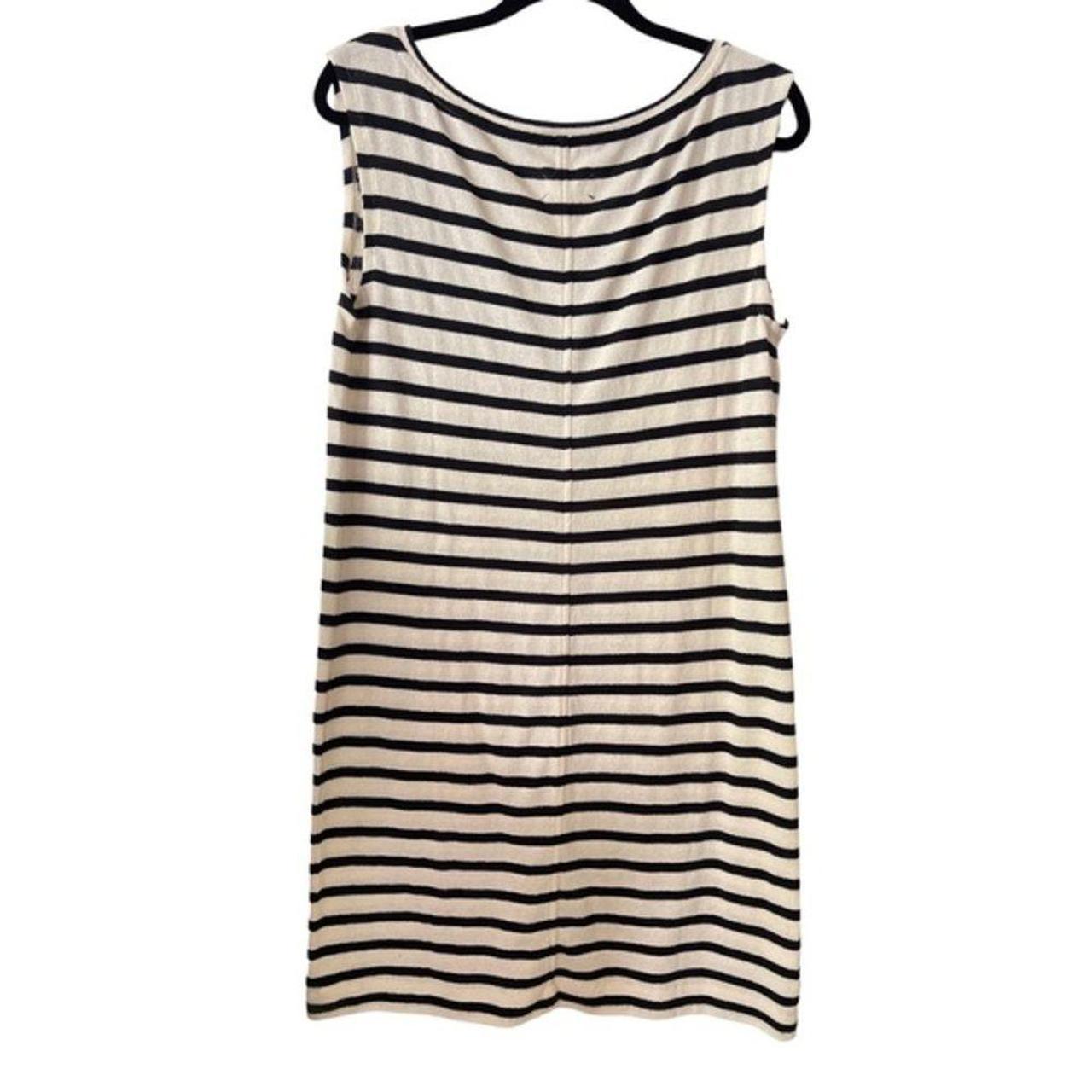 Lou & Grey Women's Dress - White/Black - M – Lou … - image 1