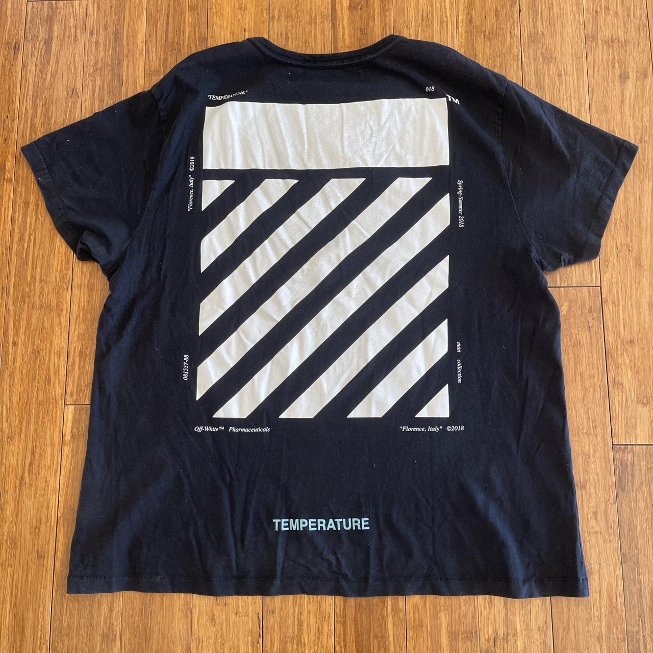 OFF White Temperature Limited Depop