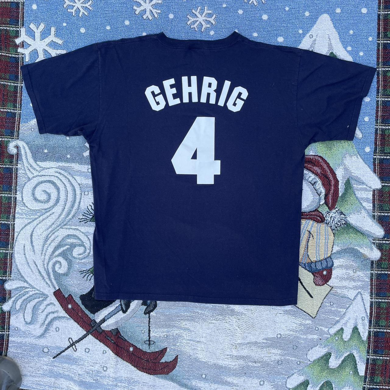 New York Yankees Lou Gehrig Jersey. Cooperstown - Depop