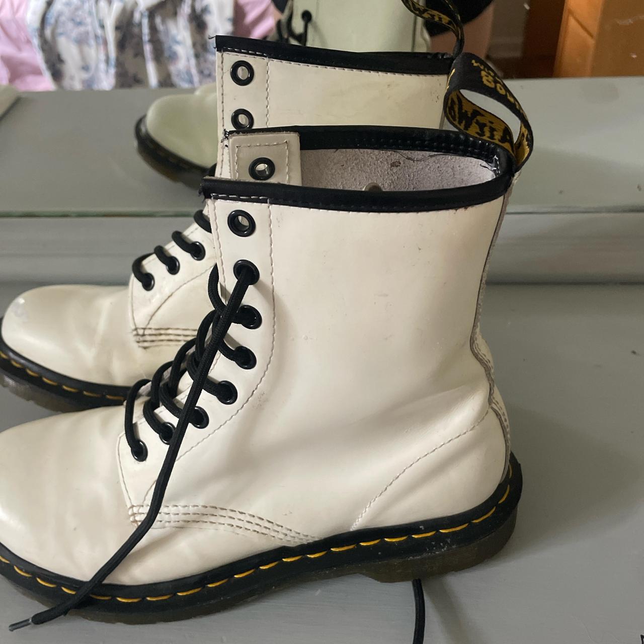 used white doc martens