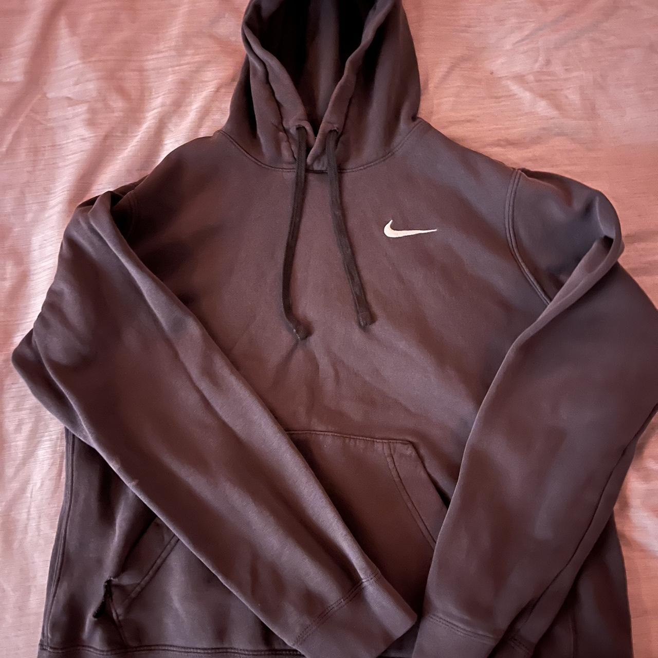 mens gray nike hoodie