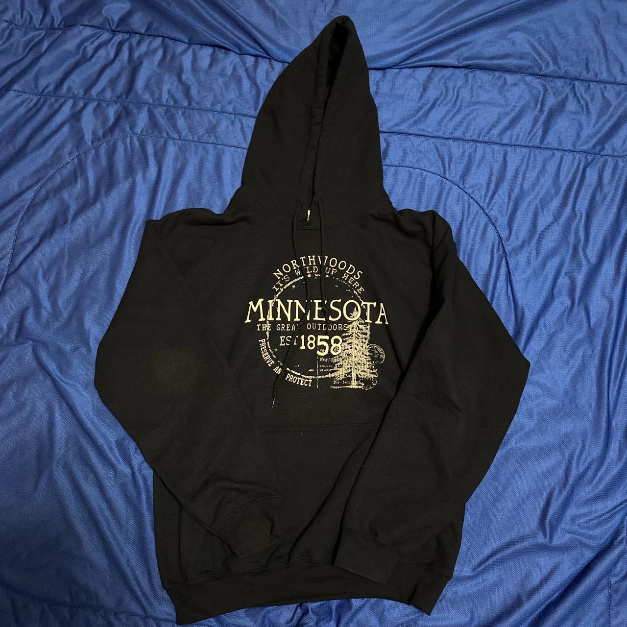 Minnesota Great Outdoors Graphic Hoodie SIZE Depop