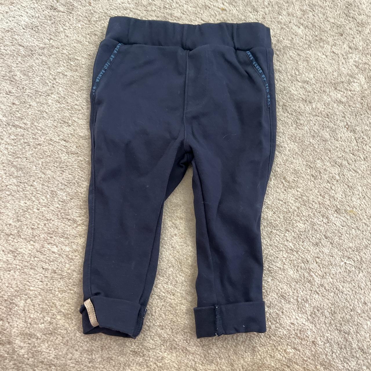 Ted baker navy trousers Size: 3-6 months Like... - Depop