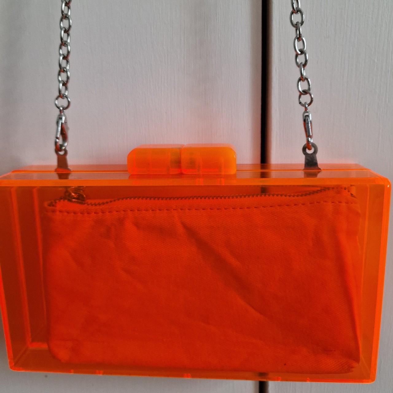 Perspex clutch bag outlet zara