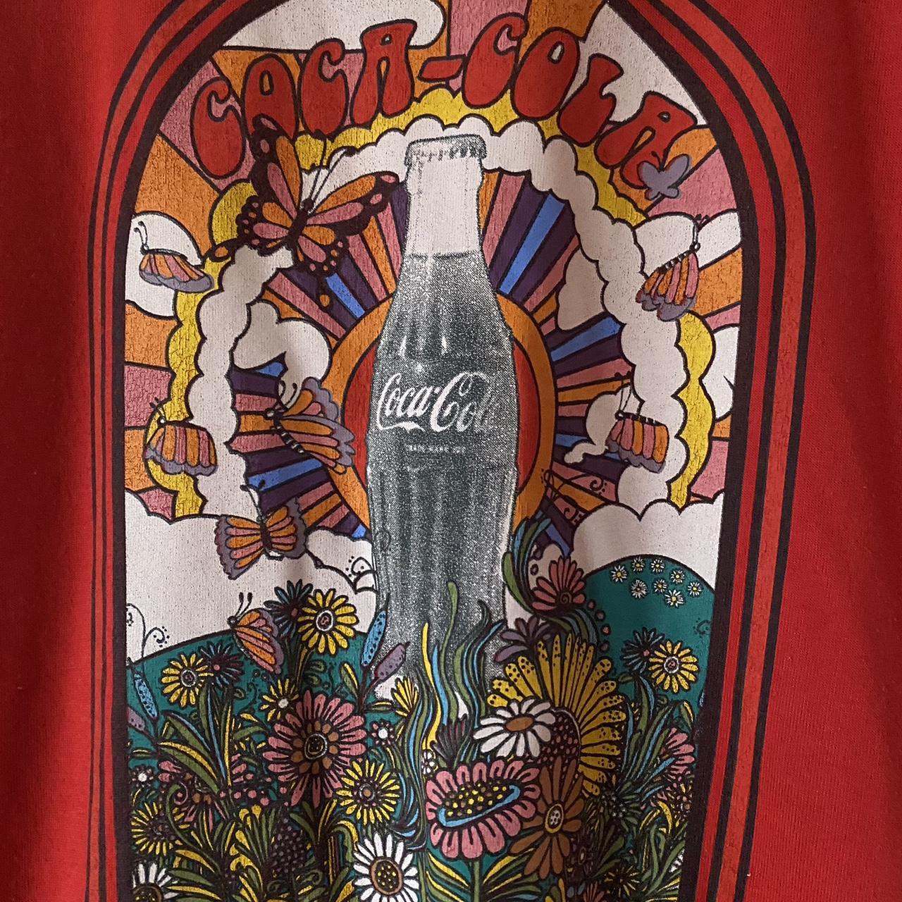 T-shirt Coca-Cola Rouge - Fruit Of The Loom - Tailles S à 2XL - Manches Courtes - Neuf Sans étiquette