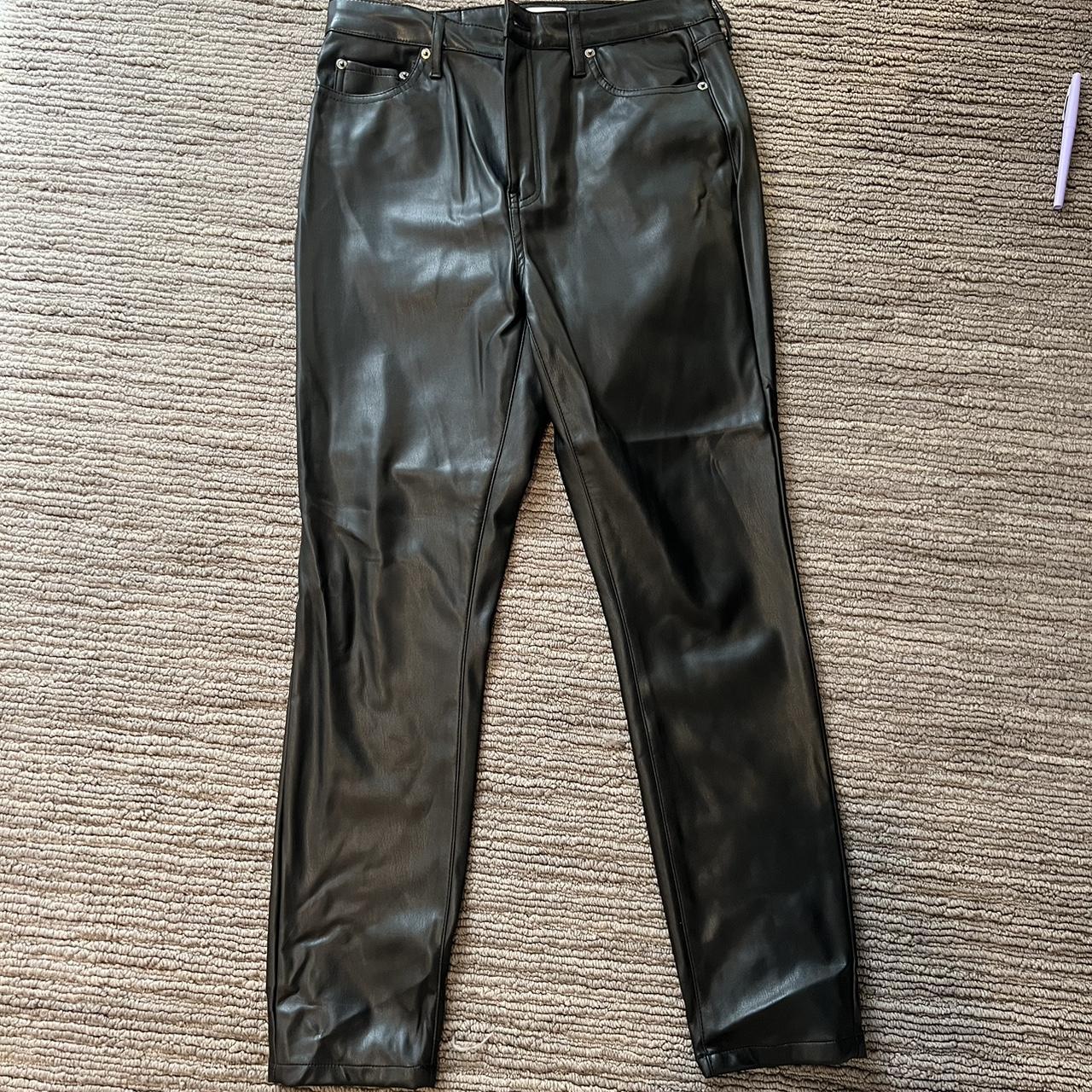 Pistola black leather pants brand new without the... - Depop