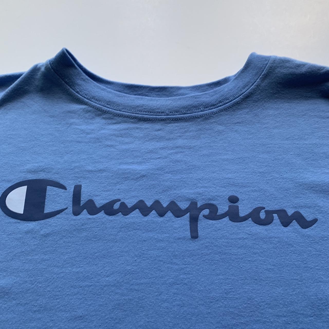 Champion Women's T-Shirt - Blue - XS
