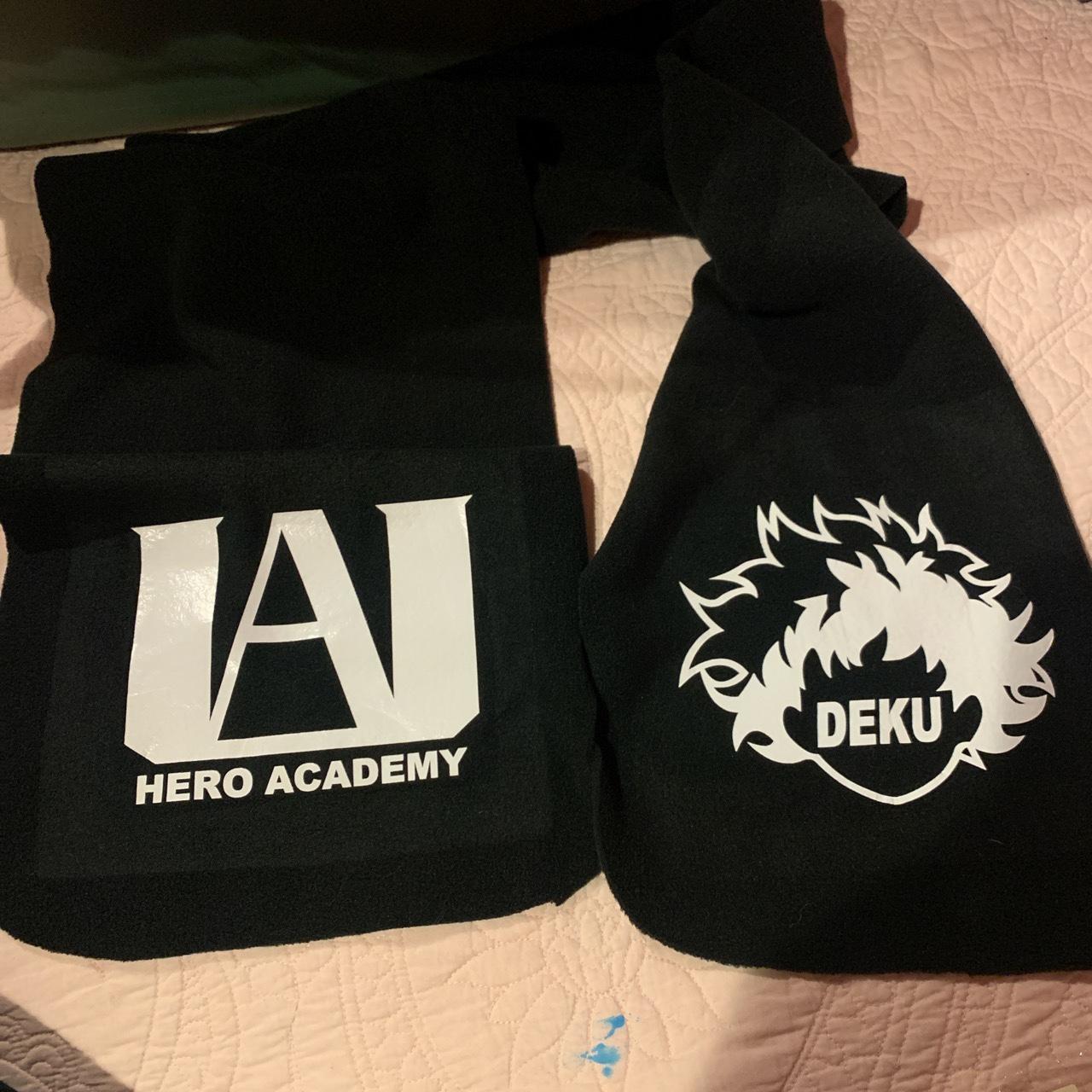 My hero academy Deku scarf Never... - Depop