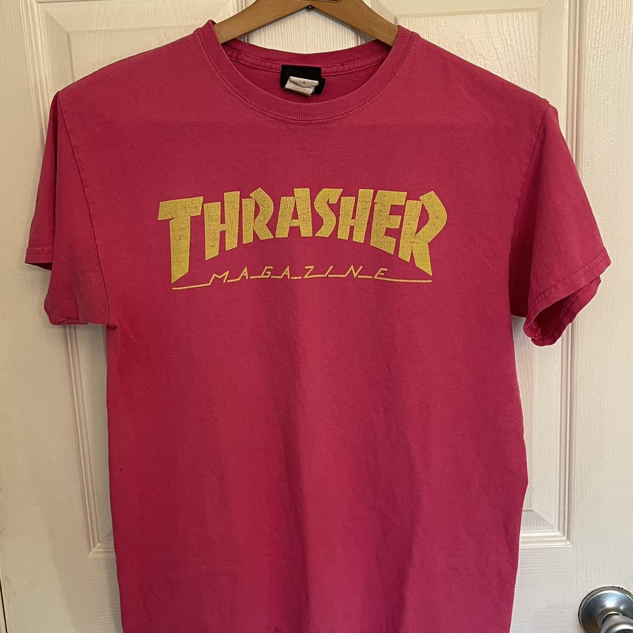 Vintage Thrasher Magazine T-Shirt Skate or Die. - Depop