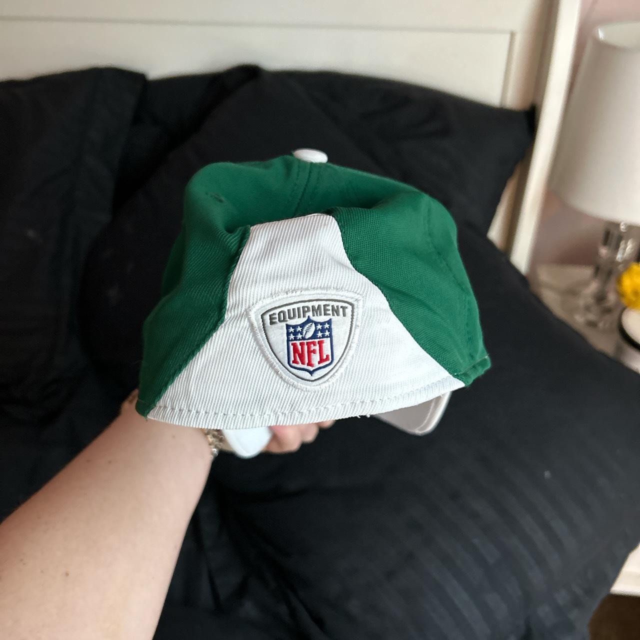 ny-jets-green-and-white-hat-depop