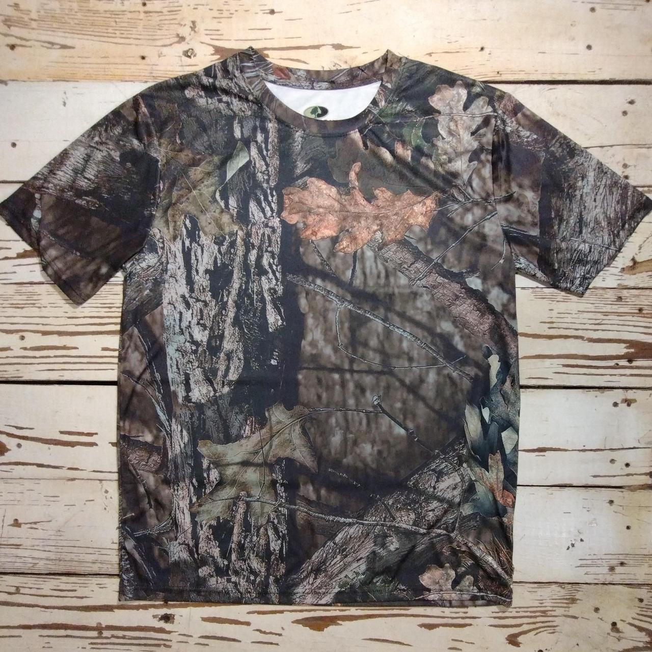 Skater Grunge Mossy Oak Camo Tee Shirt Excellent Depop