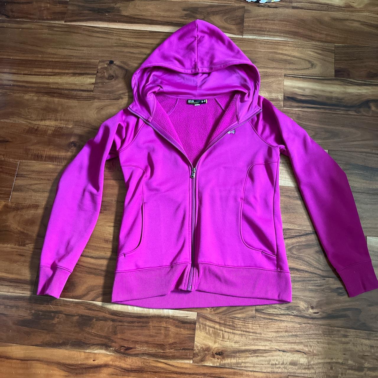 under armour zip up sweater! the size is a medium! Depop