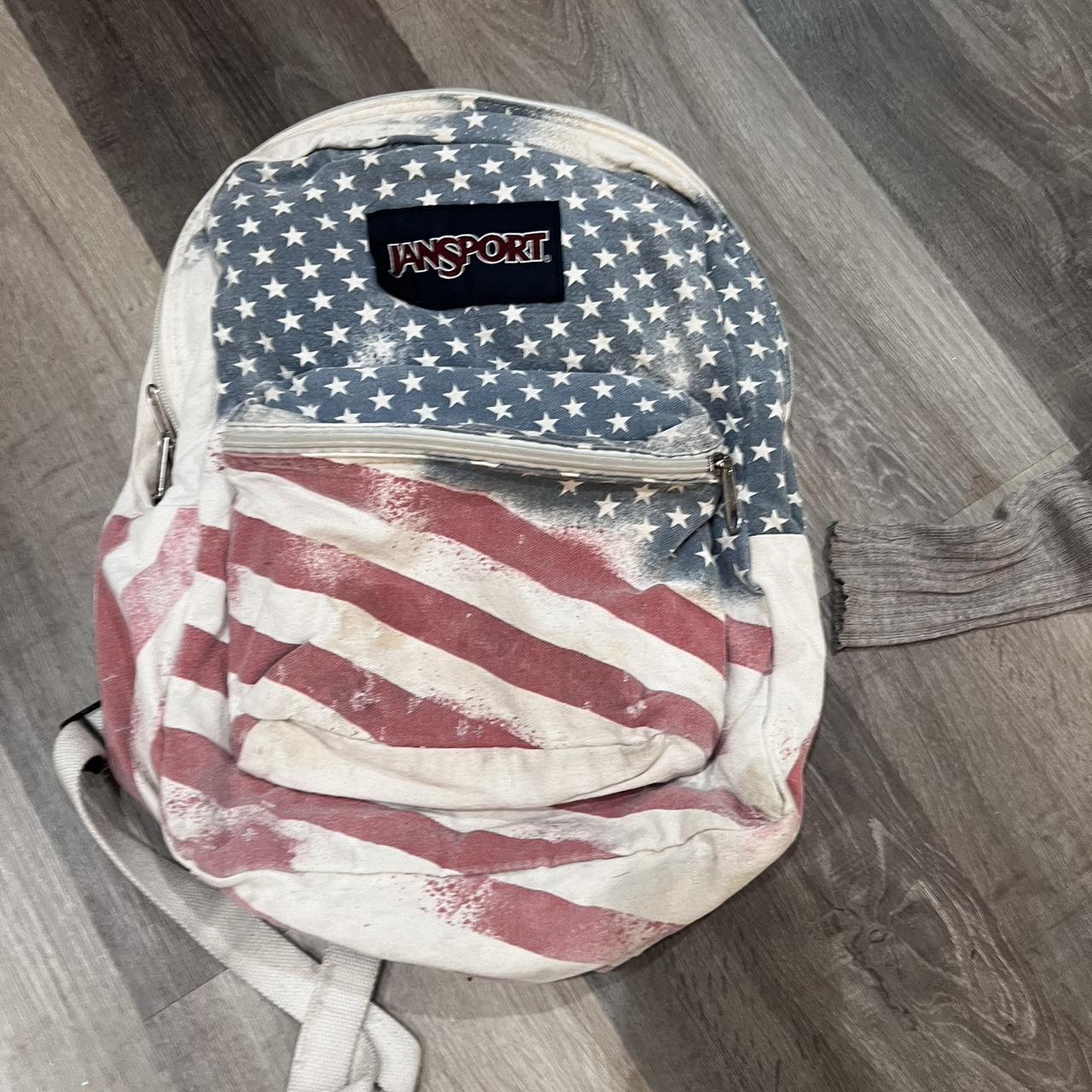 Jansport cheap flag backpack