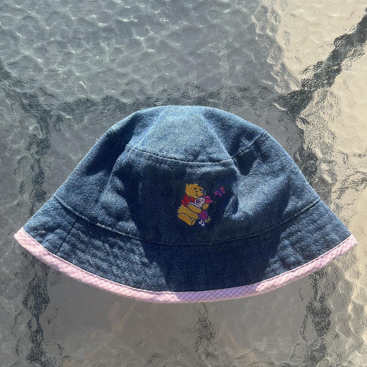 Disney Navy and Pink Hat | Depop