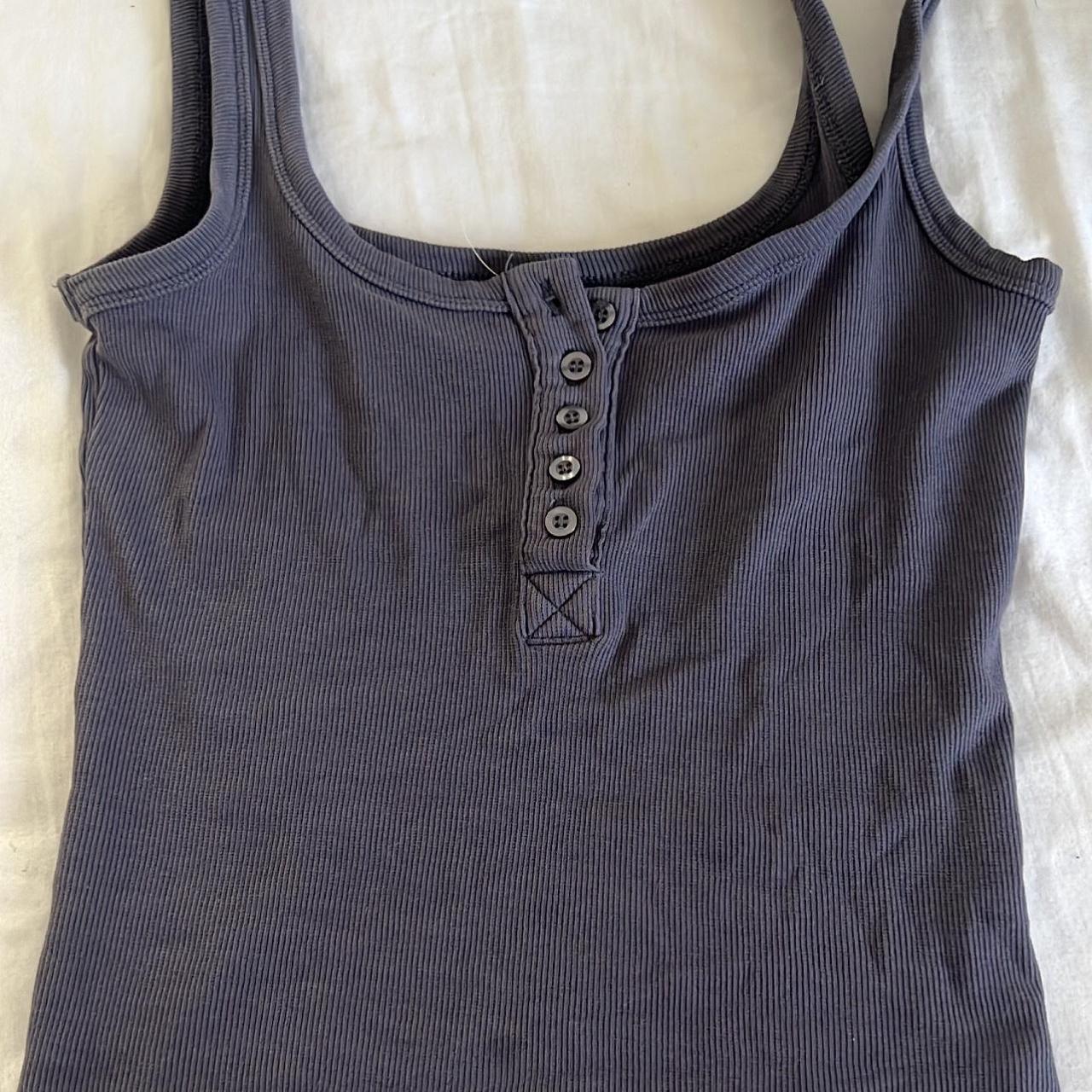 Cotton On body blue tank ️ Size XS would fit an S,... - Depop