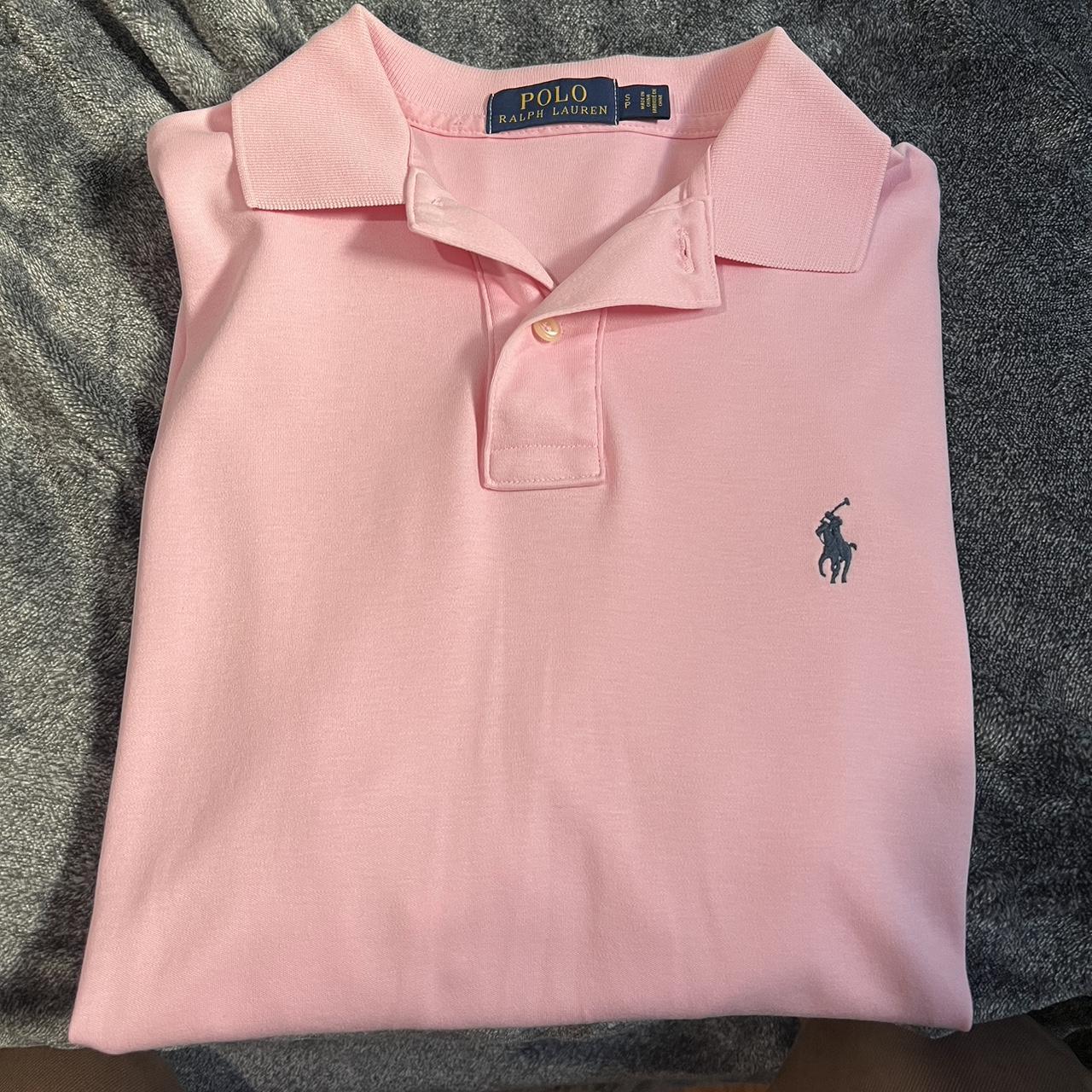 Polo Ralph Lauren Men's Pink Polo-shirts | Depop