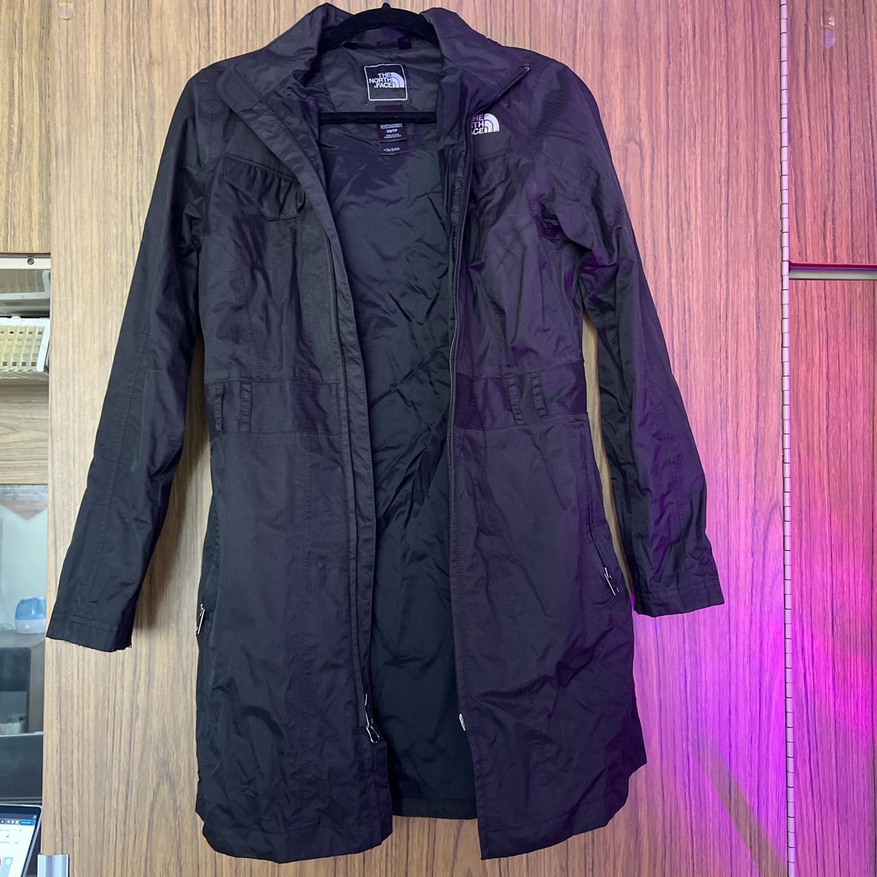 North face extra hot sale long coat