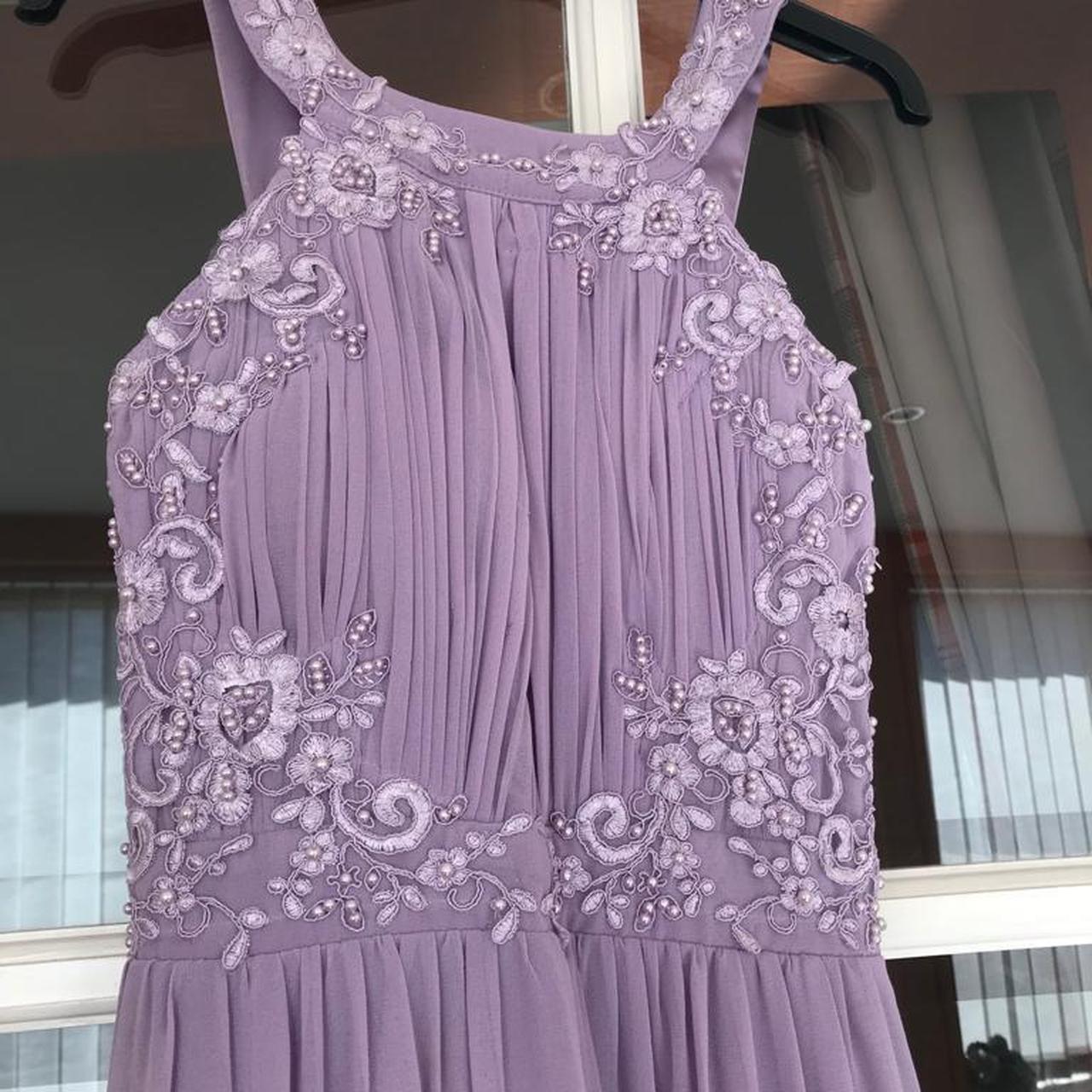 Quiz Women's Purple Dress Depop