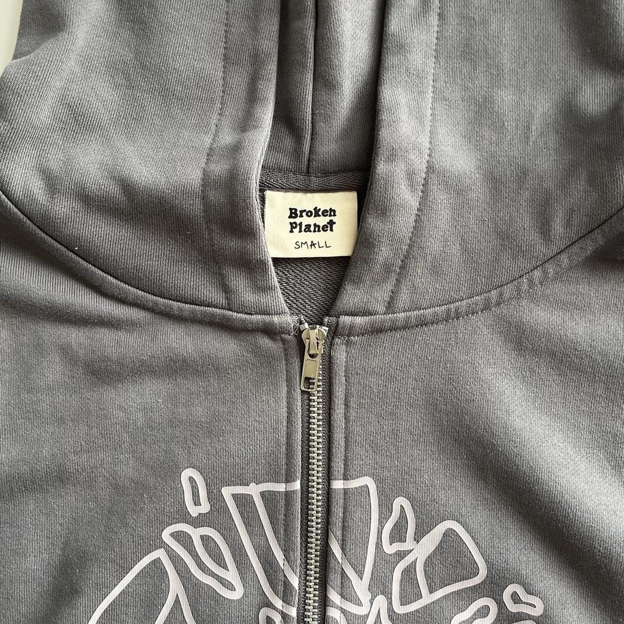 STRONG 005 BROKEN HOODIE　S size STRONG 005 BROKEN HOODIE (BLACK)