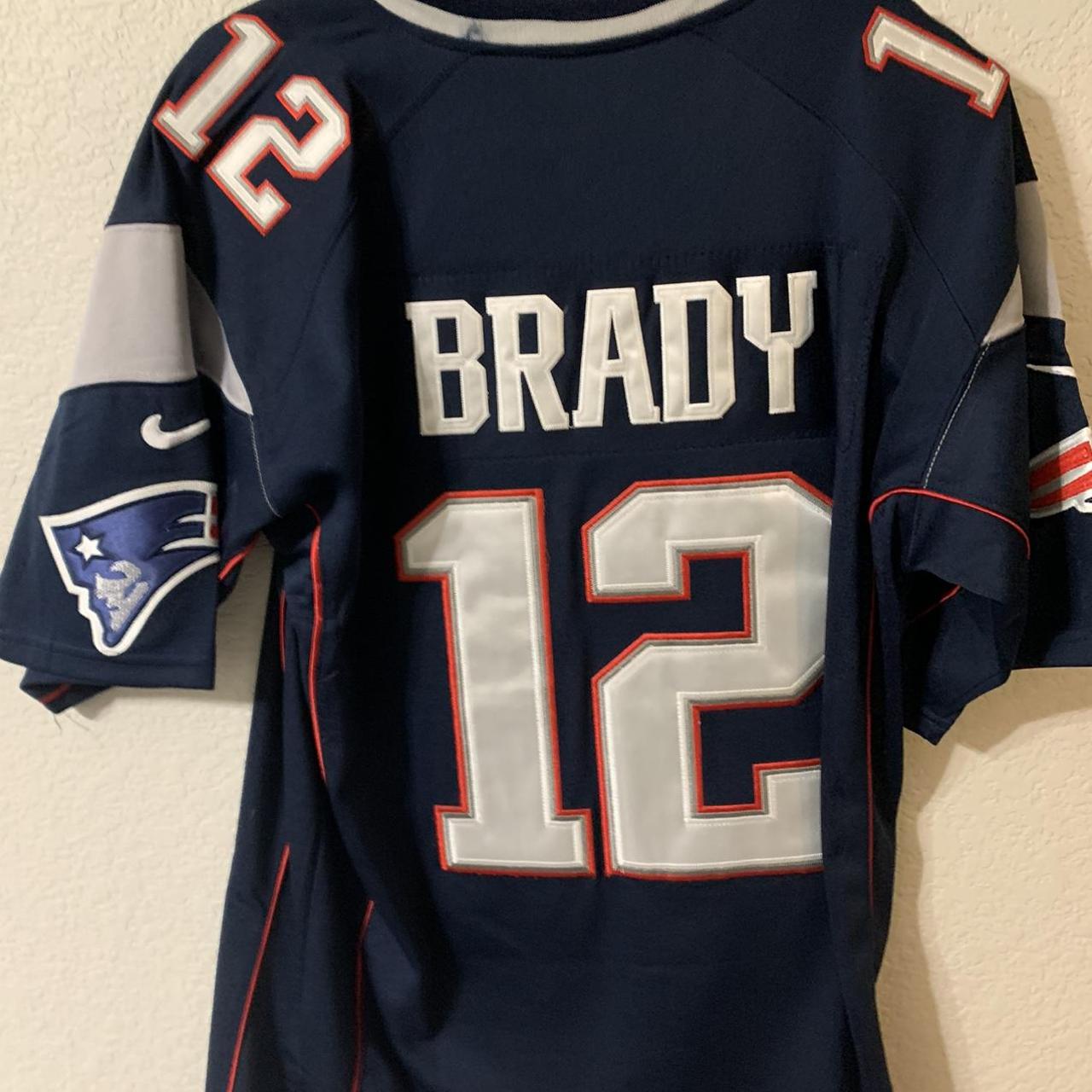 Nike NFL Patriots Tom Brady Jersey - S Nike NFL - Depop