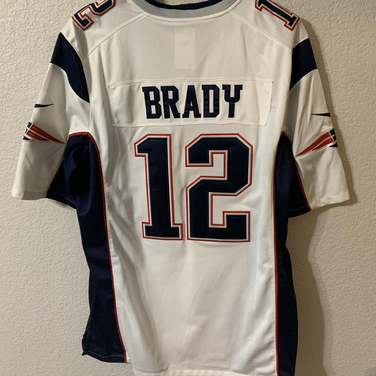 Tom Brady Authentic Jersey. Item is In great condition - Depop