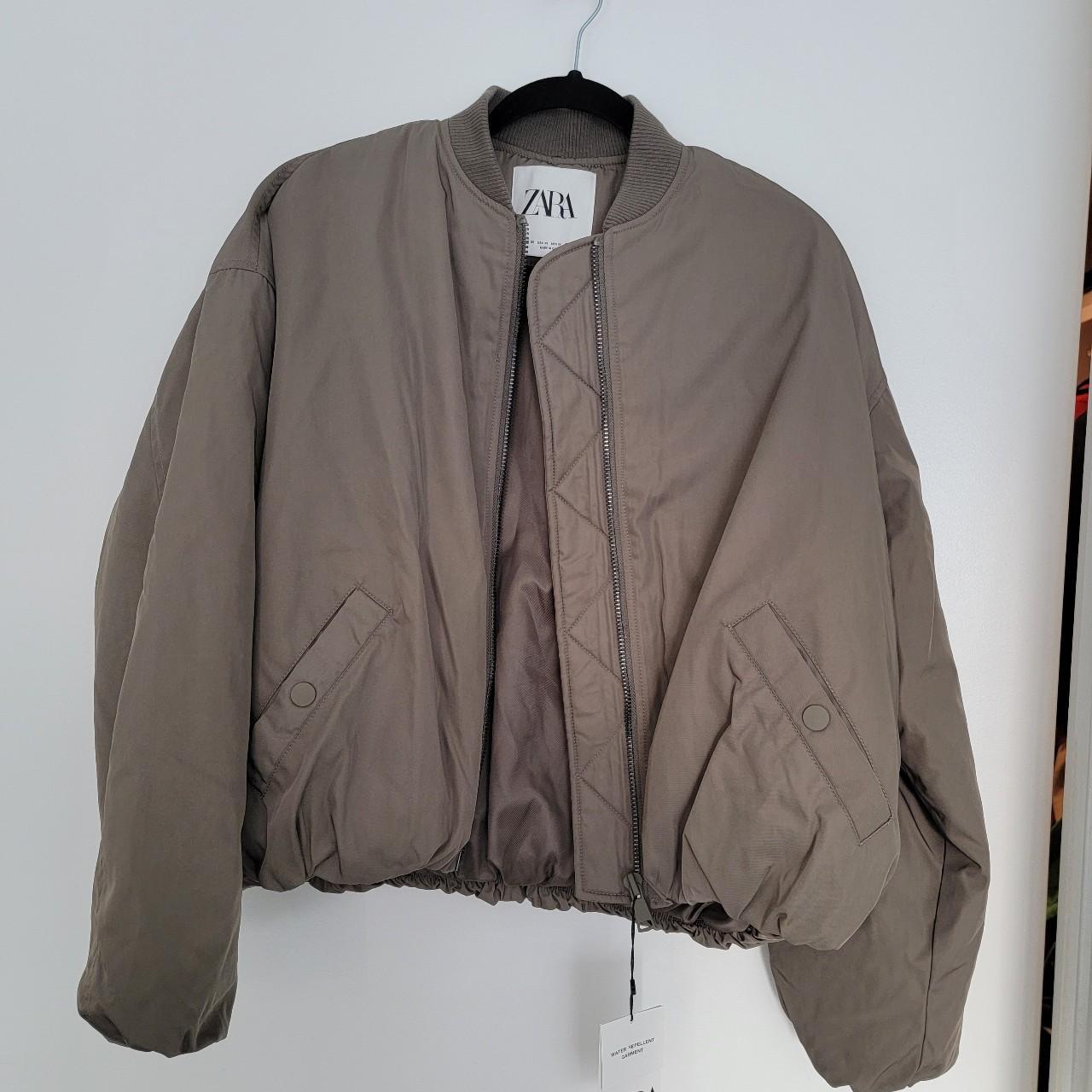 Zara Women's Brown Jacket | Depop