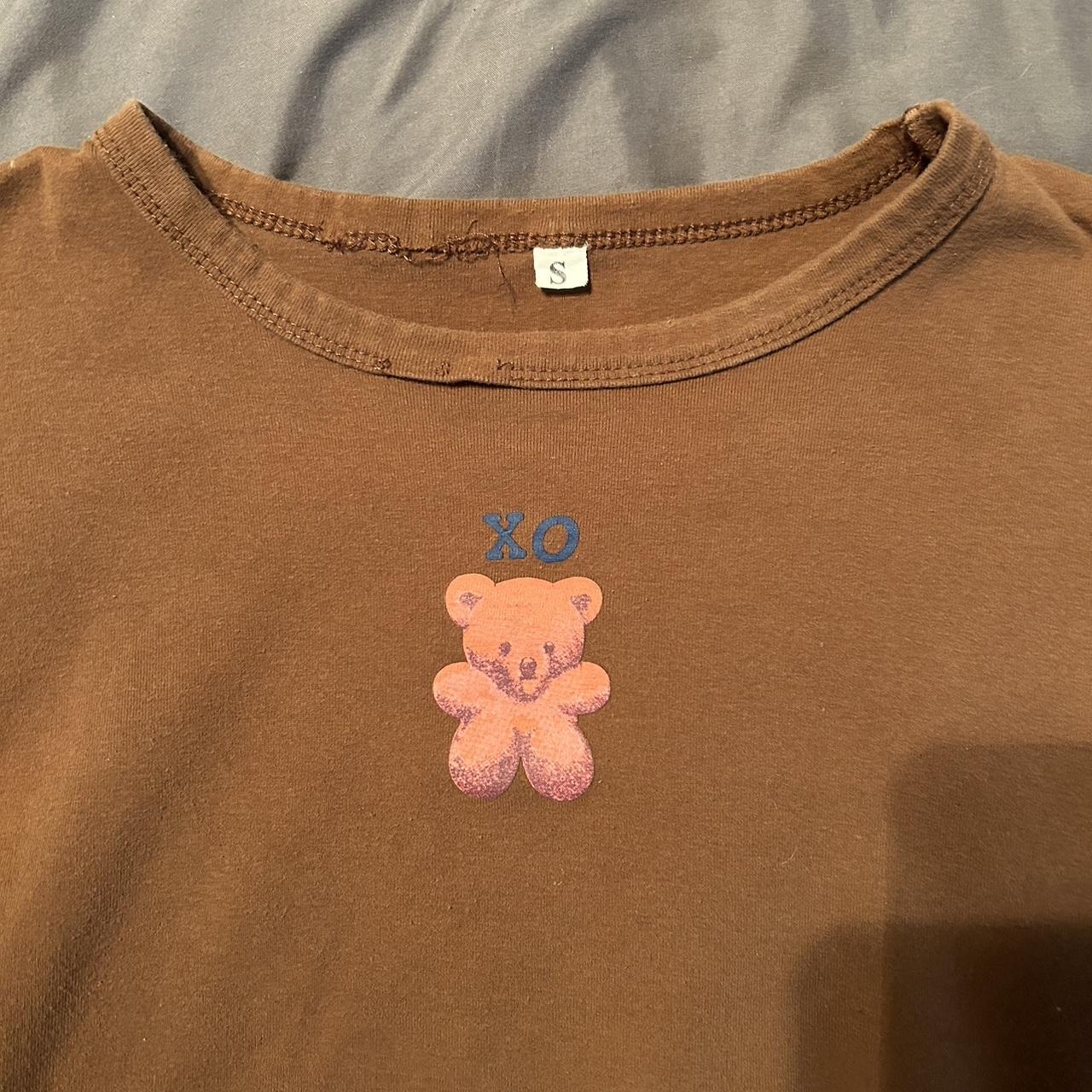 UNIF xo bear tee dupe size small Depop