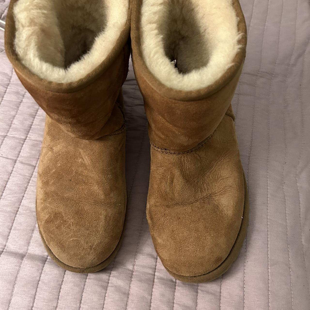 UGG Women's Tan and Brown Boots | Depop