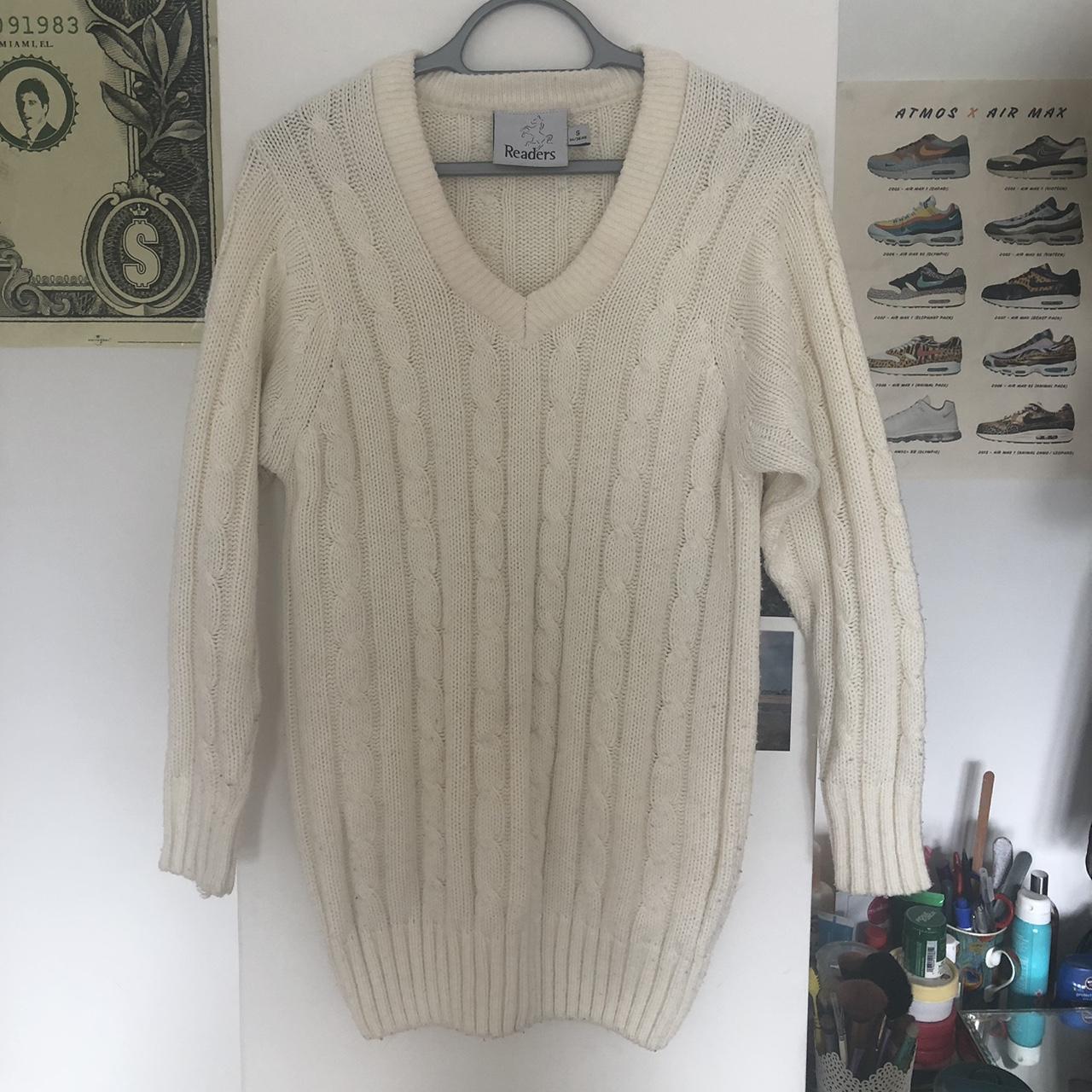 Cream cricket jumper sooo perfect for a cute... Depop